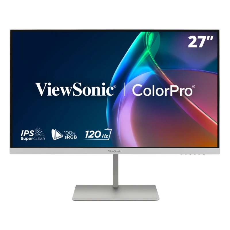 VP Series VP2766-2K-W pantalla para PC 68,6 cm (27) 2560 x 1440 Pixeles Quad HD LED Blanco, Plata