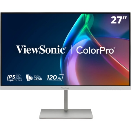 VP Series VP2766-2K-W pantalla para PC 68,6 cm (27) 2560 x 1440 Pixeles Quad HD LED Blanco, Plata