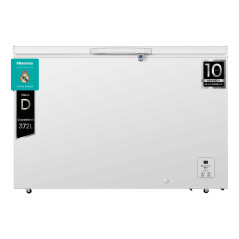 Congelador H. Hisense FT484D4AWLYD, 372L, D, 124x7