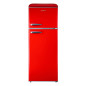 Frigorifico 2P Corbero CF2PG148RR2, 148x55cm, Rojo
