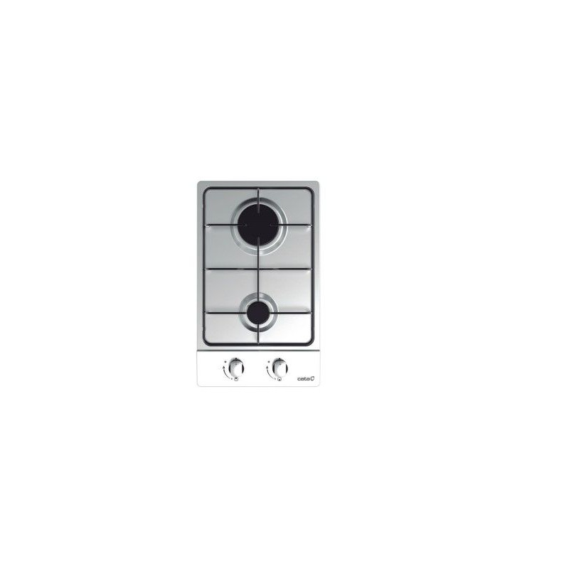 Encimera Cata GI3002X, Inox, 2f, modular, 30cm