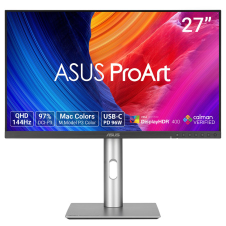 ProArt PA278CGRV pantalla para PC 68,6 cm (27) 2560 x 1440 Pixeles Wide Quad HD LCD Plata