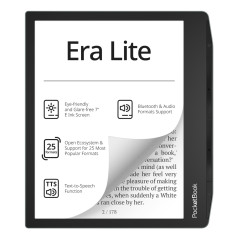 Era Lite lectore de e-book Pantalla táctil 16 GB Wifi Negro