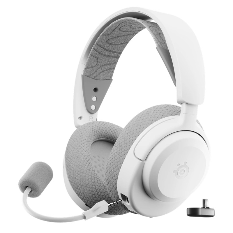 Arctis Nova 3P Auriculares Inalámbrico Diadema Juego USB Tipo C Bluetooth Blanco