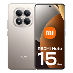 Redmi Note 15 Pro 5G 17,4 cm (6.83) SIM doble Android 15 USB Tipo C 8 GB 512 GB 6580 mAh Titanio