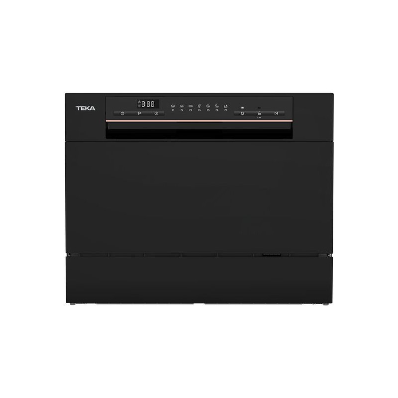 Lavavajillas Teka LC24700, Compacto Negro