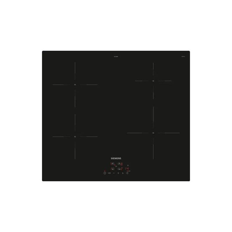 Induccion Siemens EU611BEB5E, 4zonas, 60cm, negro