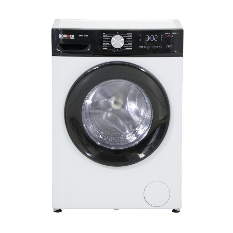 Lavadora Rommer IDEALA1206, 6kg, 1200rpm, A