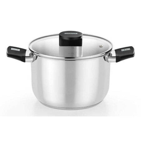 Olla Monix M240230, 30 cm, elite con tapa vidrio