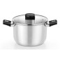 Olla Monix M240230, 30 cm, elite con tapa vidrio