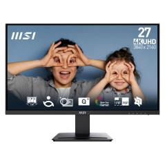 Pro MP273U pantalla para PC 68,6 cm (27) 3840 x 2160 Pixeles 4K Ultra HD Negro