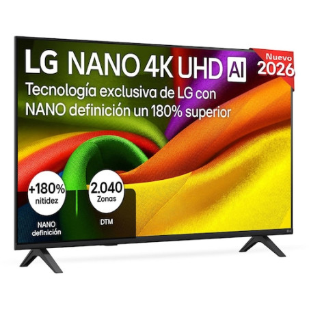 NANO 4K UHD AI 75NU850B6LA Televisor 190,5 cm (75) 4K Ultra HD Smart TV Wifi Negro