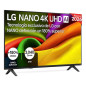 NANO 4K UHD AI 75NU850B6LA Televisor 190,5 cm (75) 4K Ultra HD Smart TV Wifi Negro