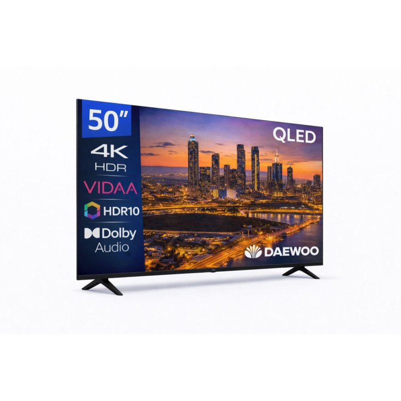 QLED 50\" DAEWOO 50VB56QV UHD VIDAA DVB/T2/S2