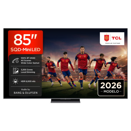Tv TCL 85C8L, HDR6000 SQD Mini LED 144Hz / CrystGl