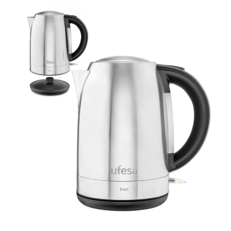 Hervidor Ufesa INARI INOX, 1,7L 2200W
