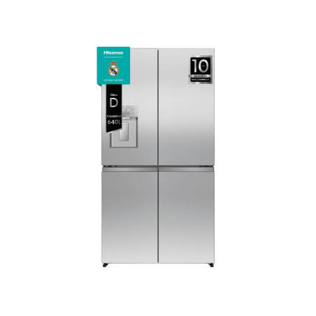 Frigo 4P Hisense RQ640P5SSD, 179x91, D, Disp, Inox