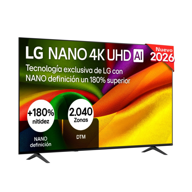 Tv LG 75NU8E0B3LA 75\" 60hz,4K, smart tv, NANO UHD