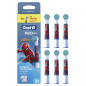 Recambio dental Braun RECSPIDERMAN6, 6ct, spiderma