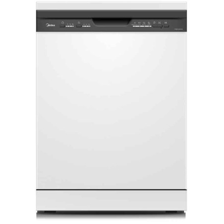 Lavavajillas Midea MFD60S080WES, 12 cub, E, Blanco