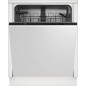 Lavavajillas Beko DIN36430, 14Cub, D, Integ