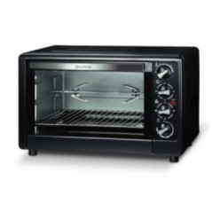 Mini Horno Grunkel HR48RMRUS, 48L, Negro