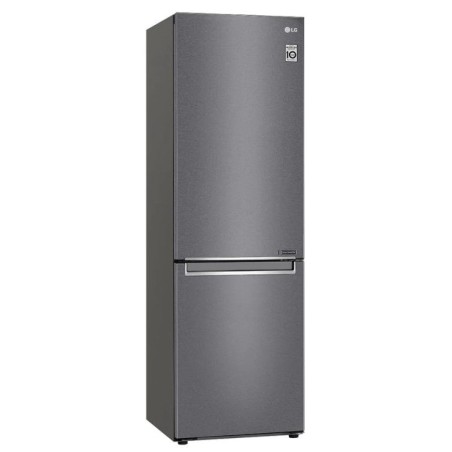 Combi LG GBP31DSLZN, 186x60cm, E, Inox, 374L