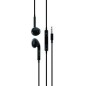 Auriculares DCU 34151001, jack 3.5mm stereo negro