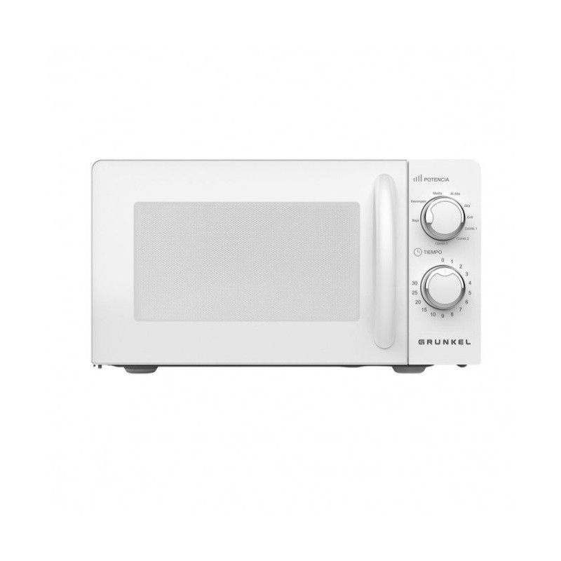 Microondas Grunkel MWG20MI, 20L, Blanco Grill