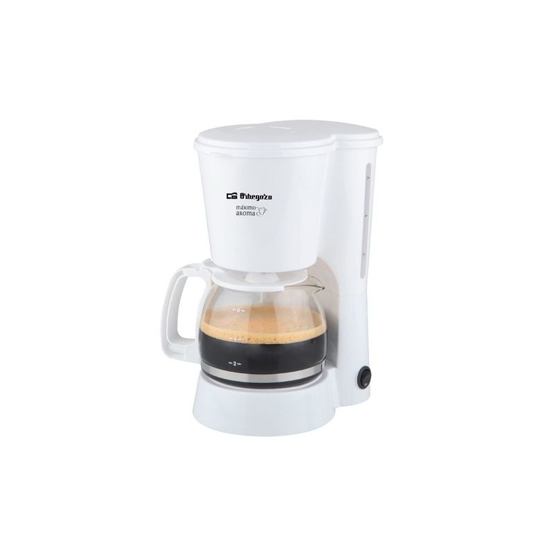 Cafetera goteo Orbegozo CG4012, 6 tazas, 600w