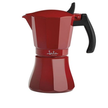 CAFETERA ACERO JATA HCAF2006 INDUCTION ROJA 6 T VU