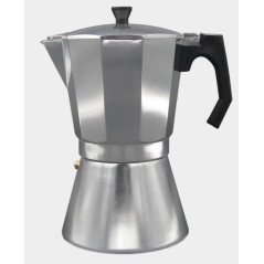 Cafetera Aluminio Bastilipo MOKKA6AL,  6t, Alu