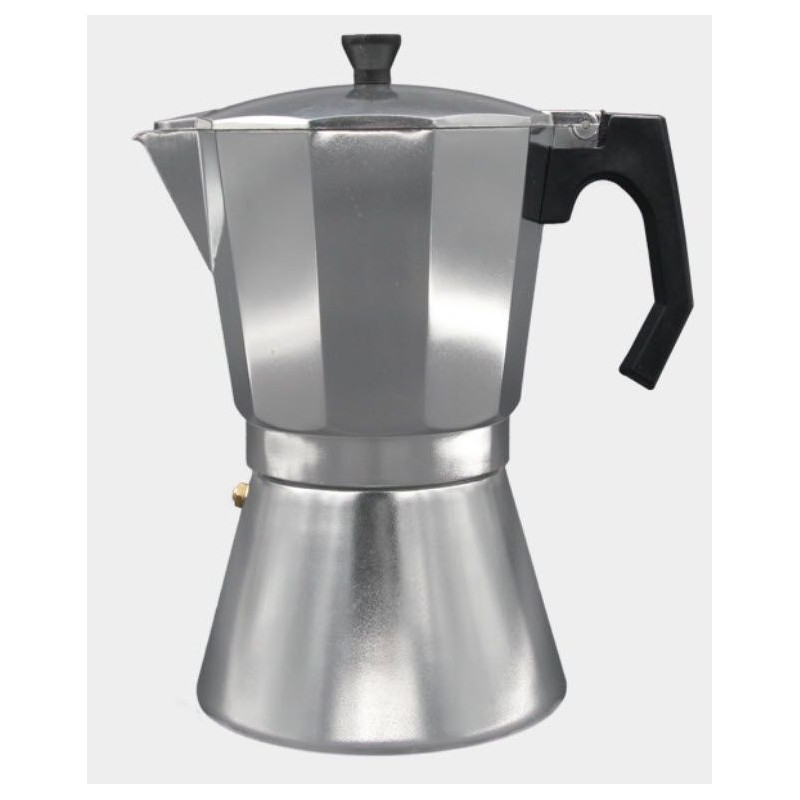 Cafetera Aluminio Bastilipo MOKKA6AL,  6t, Alu