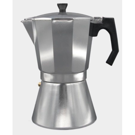 Cafetera Aluminio Bastilipo MOKKA6AL,  6t, Alu