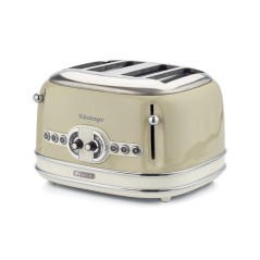 Tostador Ariete 15603, Vintage Beige 4 RANURNAS 80