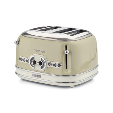 Tostador Ariete 15603, Vintage Beige 4 RANURNAS 80