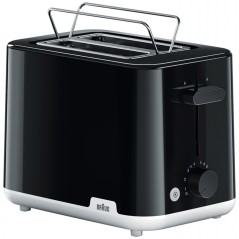 Tostador Braun HT1010BK, 2 Ranuras, negro