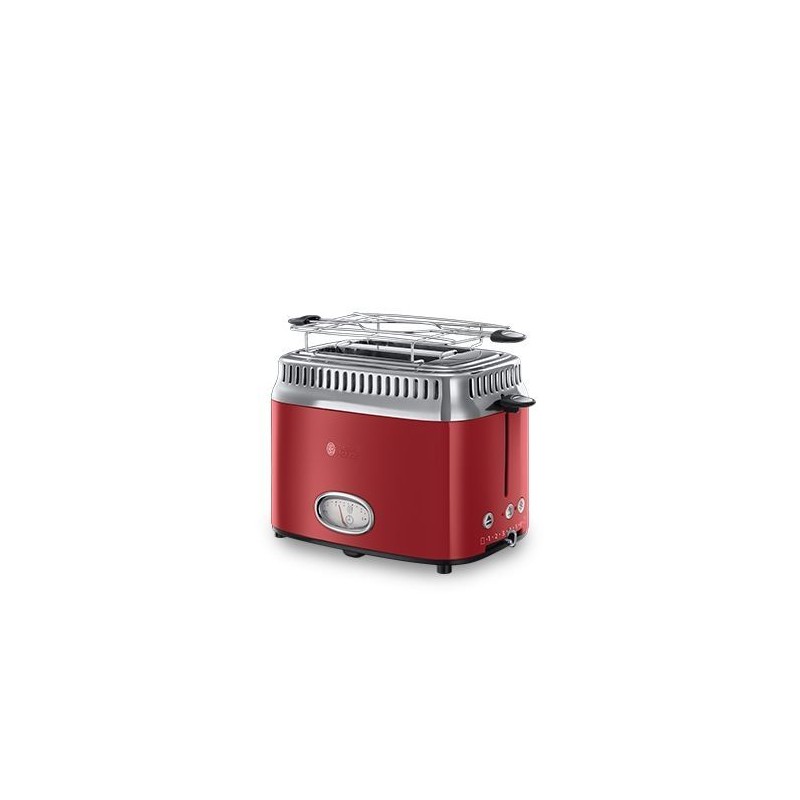 Tostador Russell Hobbs 2168056, Retro Rojo