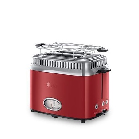 Tostador Russell Hobbs 2168056, Retro Rojo