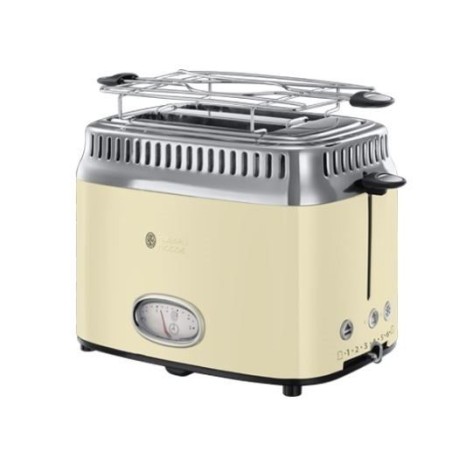 Tostador Russell Hobbs 2168256, retro, crema