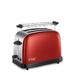 Tostador Russell Hobbs 2333056, 2 Ranuras, Rojo