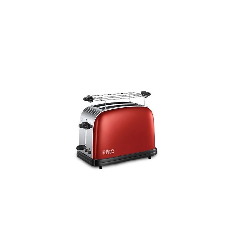 Tostador Russell Hobbs 2333056, 2 Ranuras, Rojo