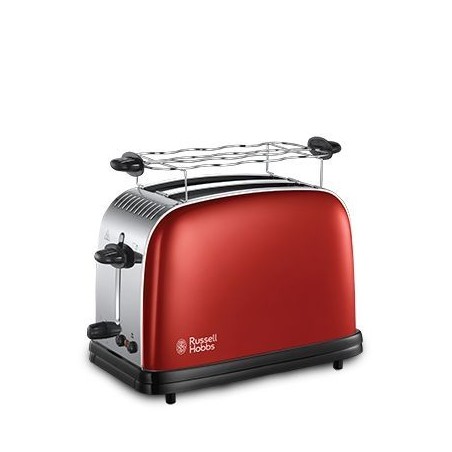 Tostador Russell Hobbs 2333056, 2 Ranuras, Rojo