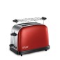 Tostador Russell Hobbs 2333056, 2 Ranuras, Rojo