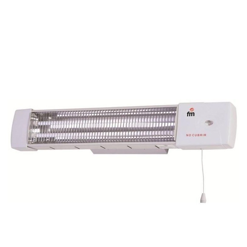 Estufa de Cuarzo FM 1502C, de colgar 1200w 2 barra