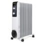 RADIADOR ACEITE ORBEGOZO RF2500, 2500W DE POTENCIA