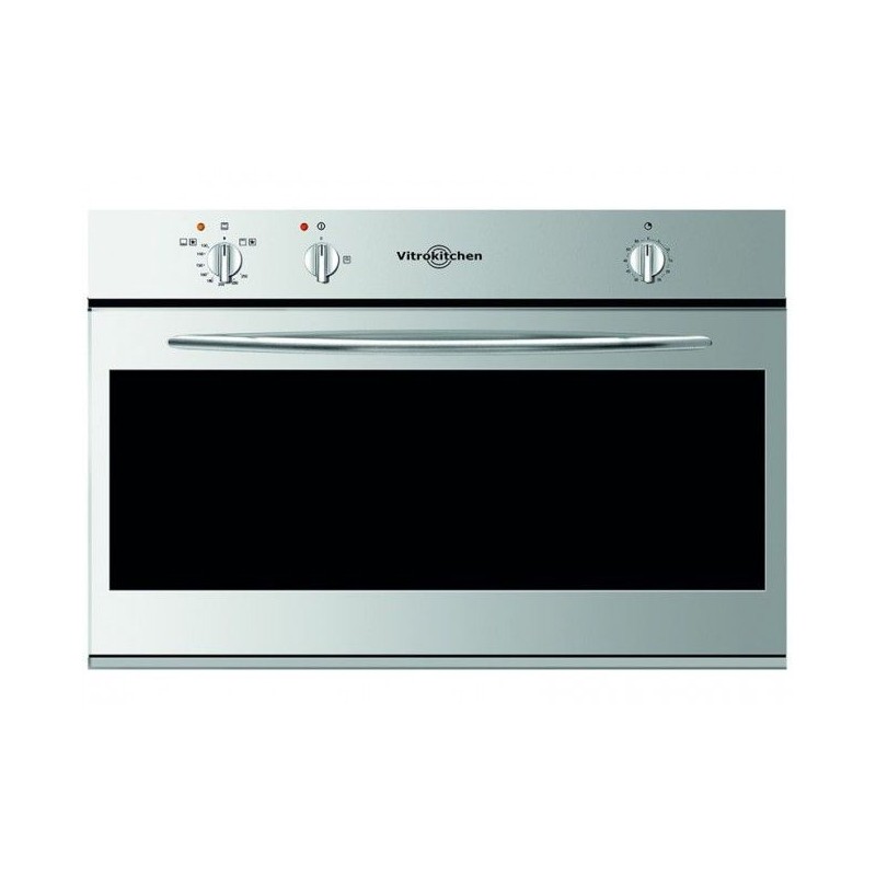 Horno Vitrokitchen HG91IB, Gas, 3  funciones, 110