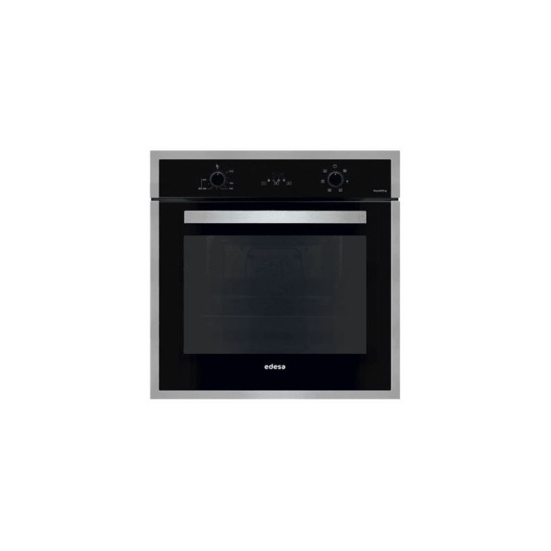 Horno Edesa EOE7040BK, 80L, A, cr negro, guias tel