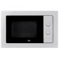 Microondas Teka MB620BI, Blanco Inox, 20L Grill