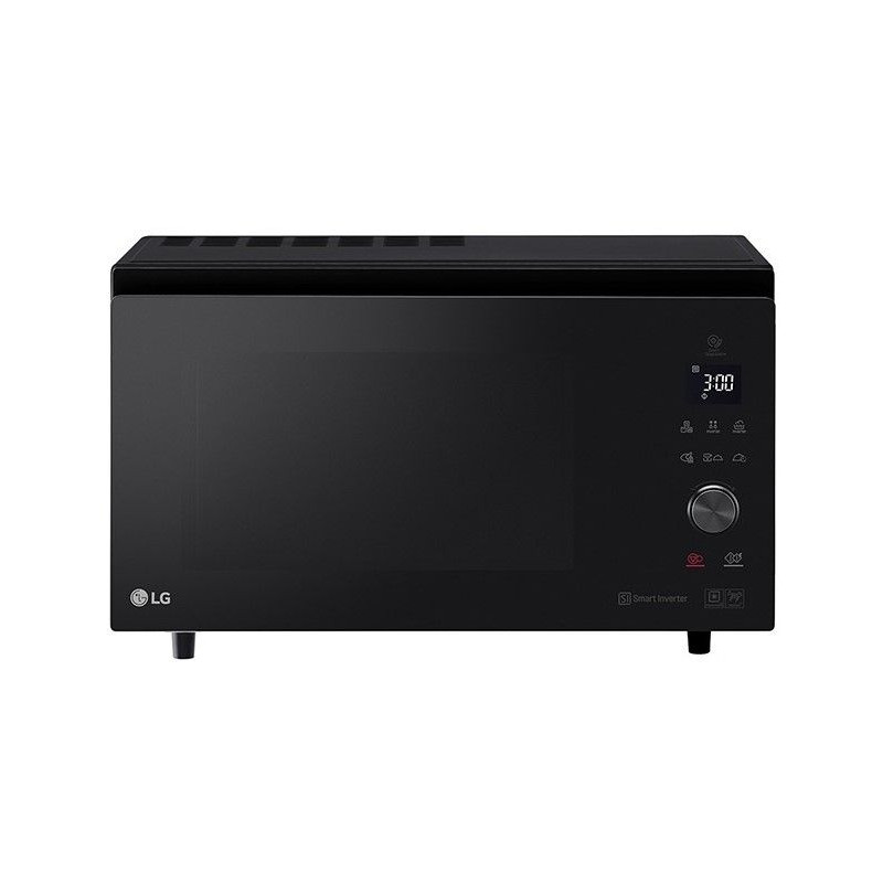 Microondas LG MJ3965BPS, 39l, 1100w, convección,